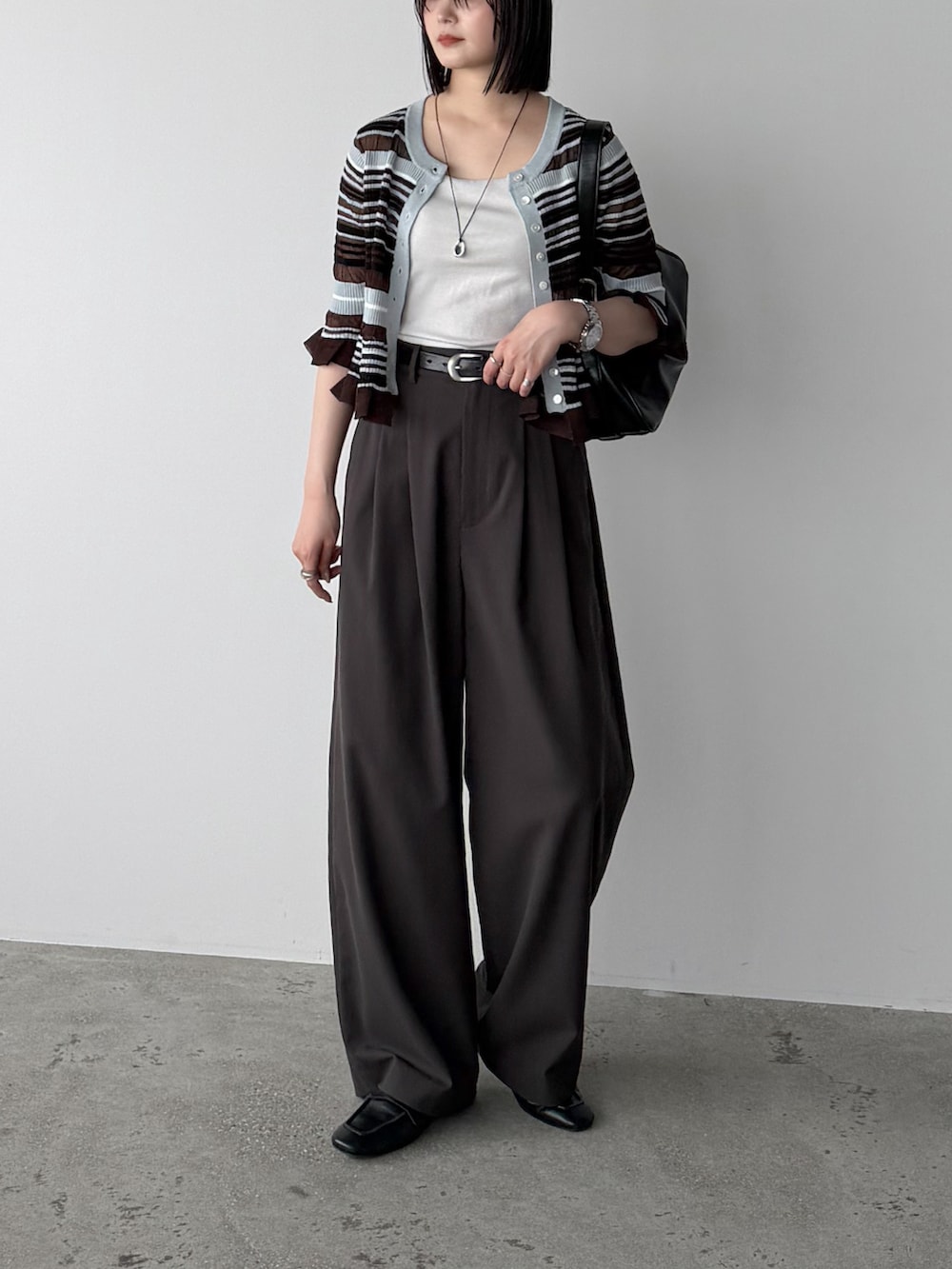 pearn0｜WYM LIDNMのスラックスを使った夏コーディネート - WEAR