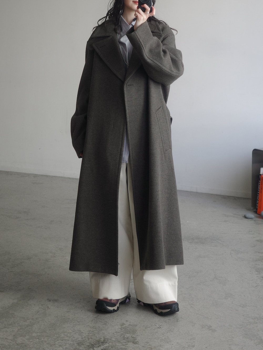 pearn0｜WYM LIDNMのチェスターコートを使った冬コーディネート - WEAR