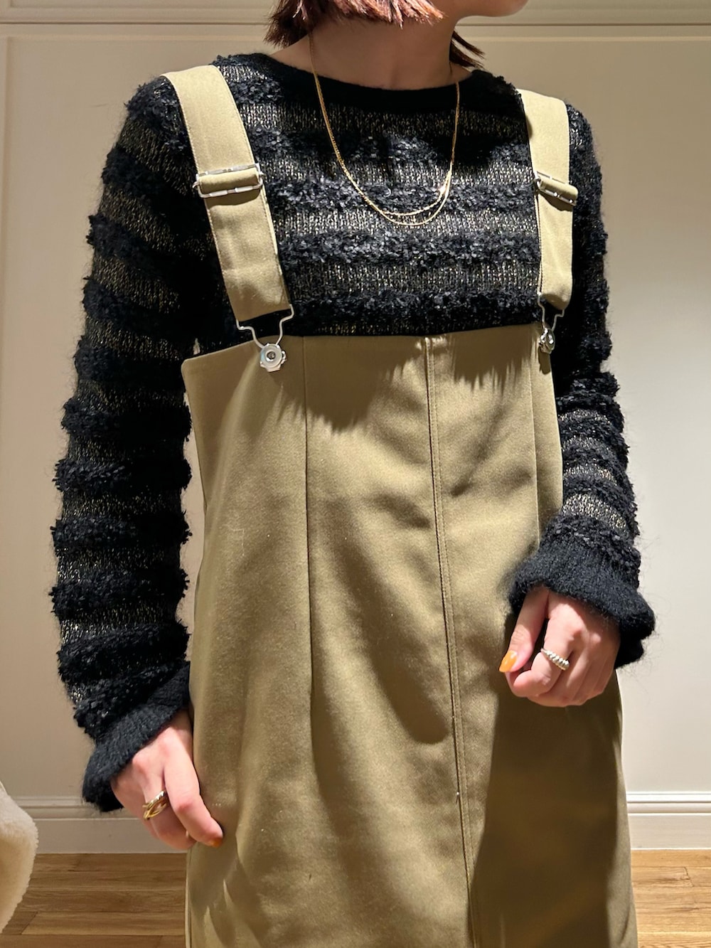 Takagi.Y(allureville)｜allurevilleのジャンパースカートを使った 