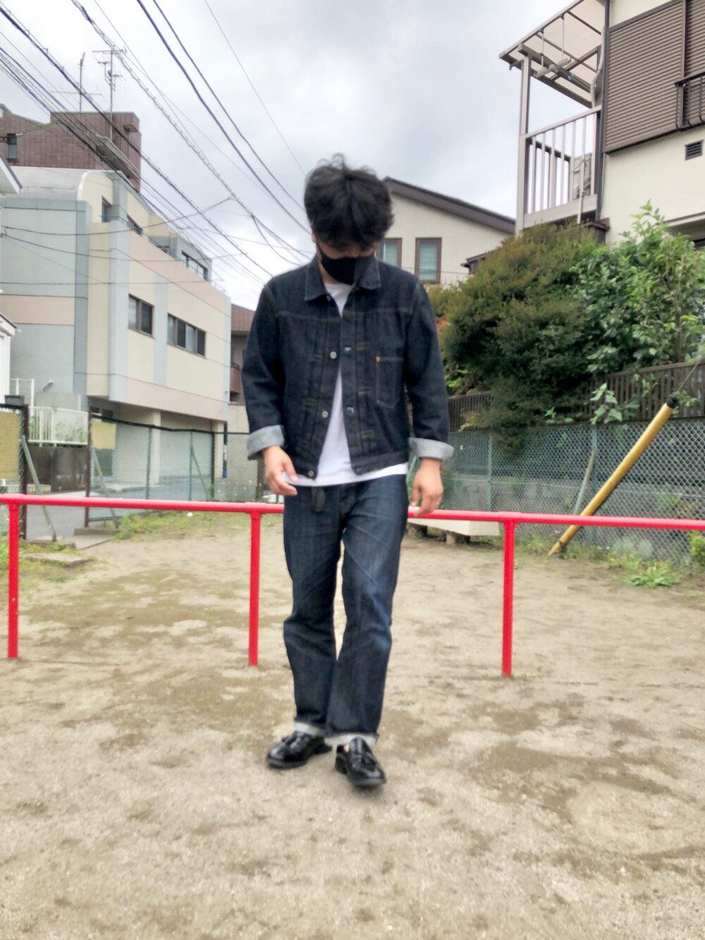 鬼フェード◎ Levi's vintage style denim pants Levi's jeans vintage fade , whiskers, slight rip on | Depop