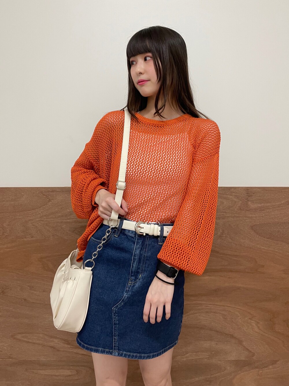 𝓎｜WEGOのデニムスカートを使ったコーディネート - WEAR