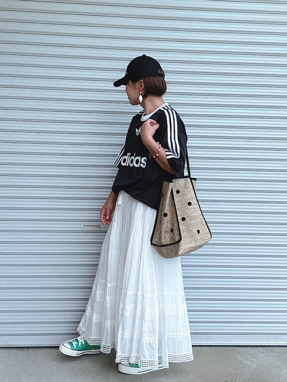 ♡、。・S♡、。・:*:・｜adidasのTシャツ/カットソーを使った