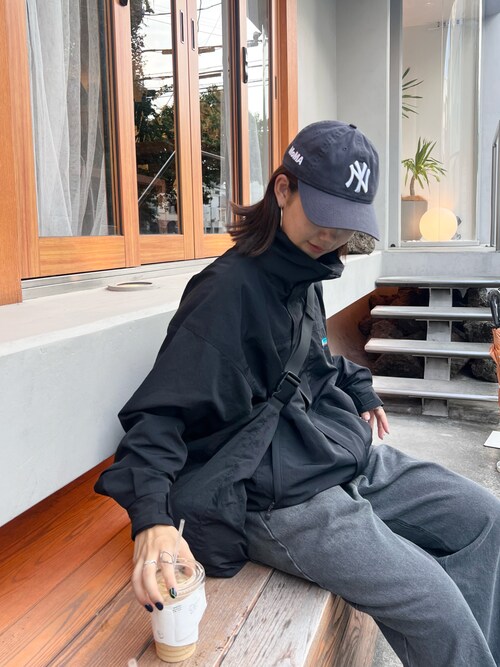 VALLAD ナイロンジャケット IO着用 1693134186_500.jpg