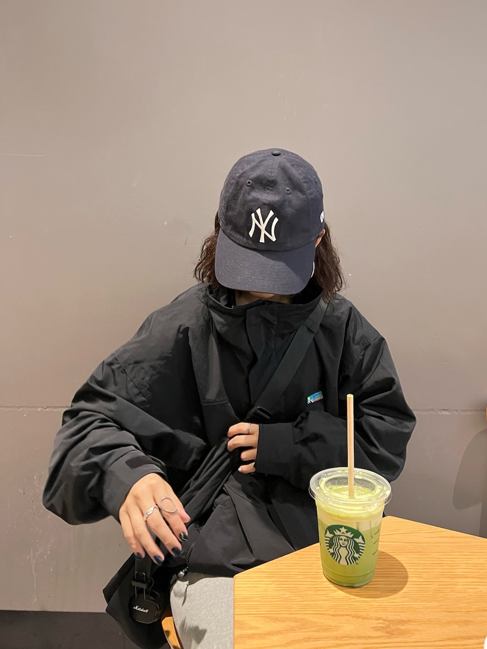 yumi(CIAOPANIC TYPY)｜Franklin Climbingのナイロンジャケットを使っ