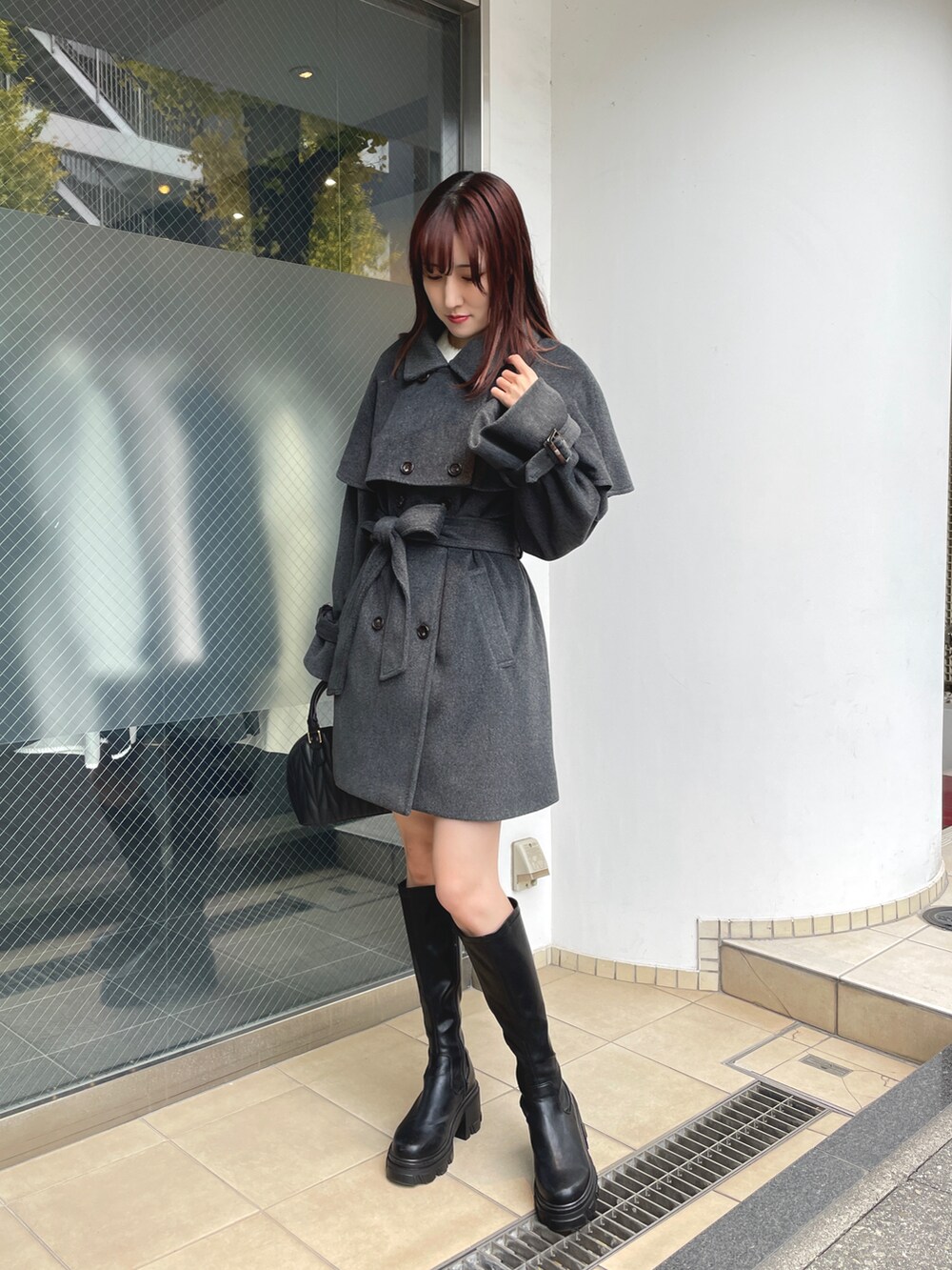 oneway｜one wayのステンカラーコートを使ったコーディネート - WEAR