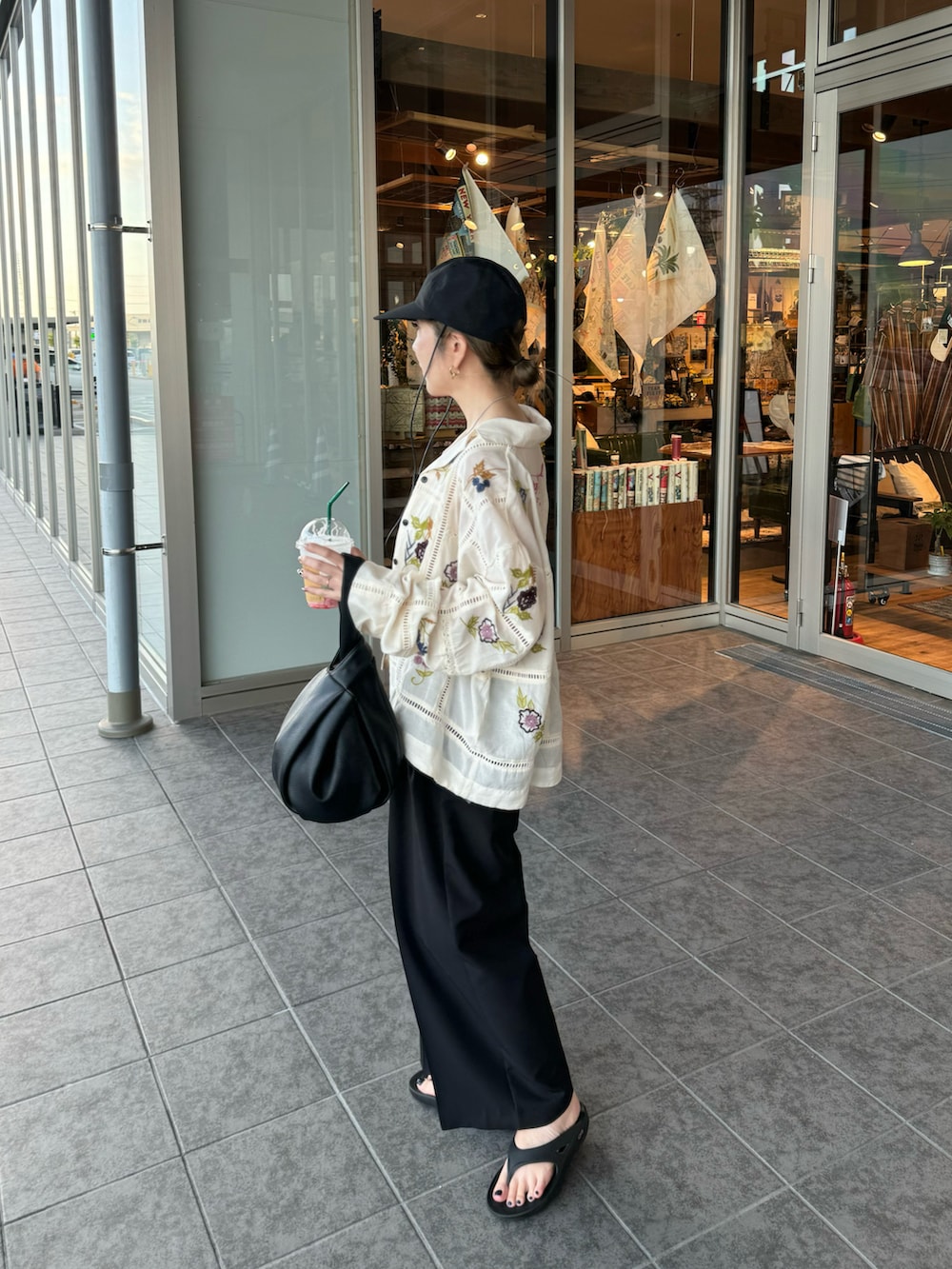 トゥデイフル エンブロイダリーパッチワークシャツ TODAYFUL（トゥデイ