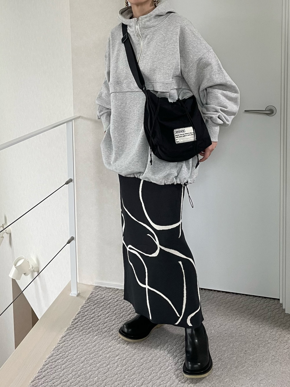 JEANASIS（ジーナシス）の「アノラックBIGフーディ/164049（パーカー）」 WEAR