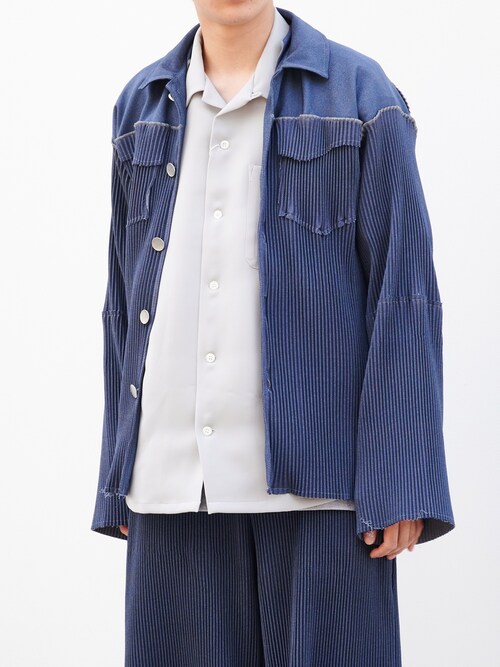 kotohayokozawa/コトハヨコザワ】STUDIOUS別注 PLEAT SHIRT JACKETを