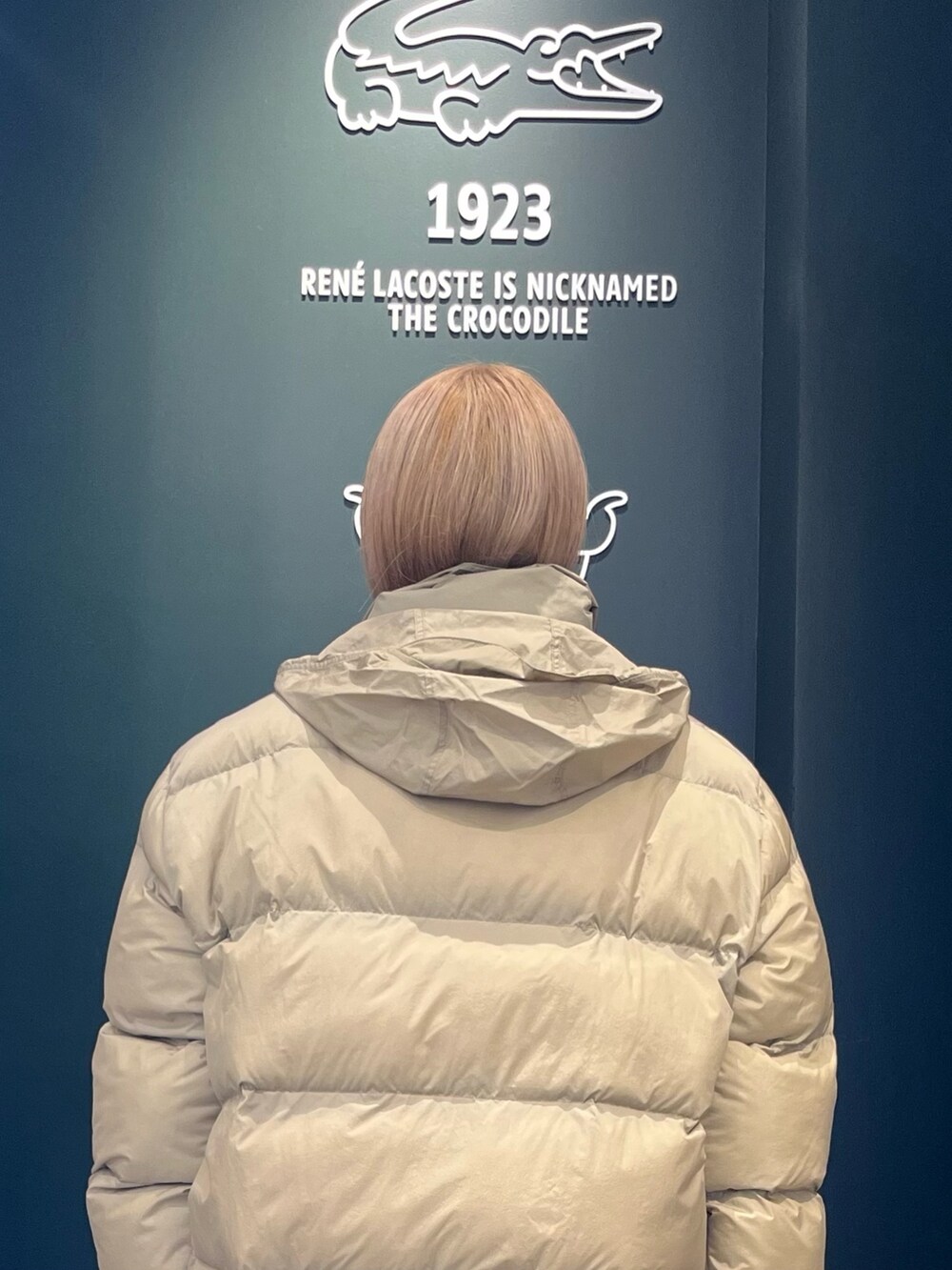 kottonさんの「モノグラムプリントダウンジャケット（LACOSTE）」を使ったコーディネートの6枚目の写真