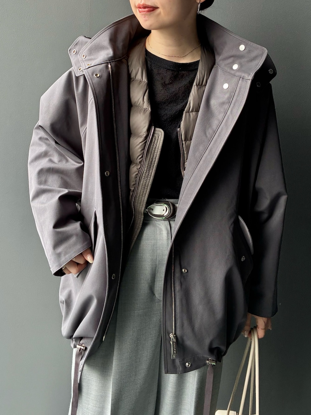 別注】エディター坪田あさみ × WOOLRICH / ANORAK ダウンブルゾンを