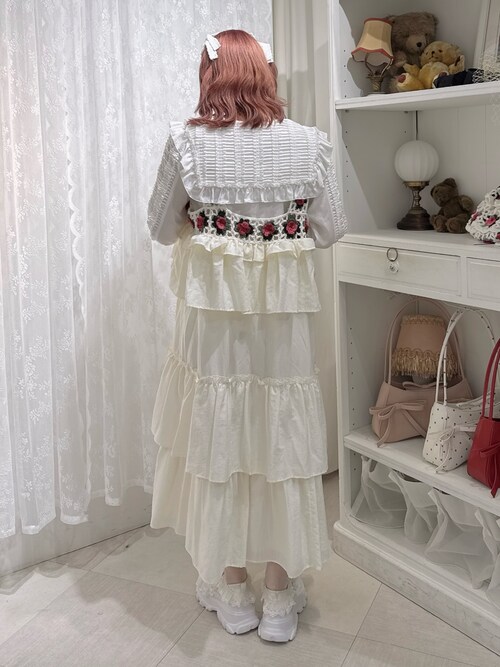 merry jennyクロシェティアードキャミワンピース 13thアニバーサリー