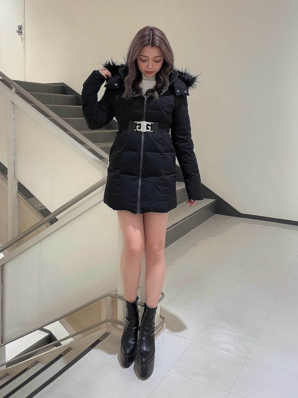 miyu(GYDA)｜GYDAのダウンジャケット/コートを使ったコーディネート - WEAR