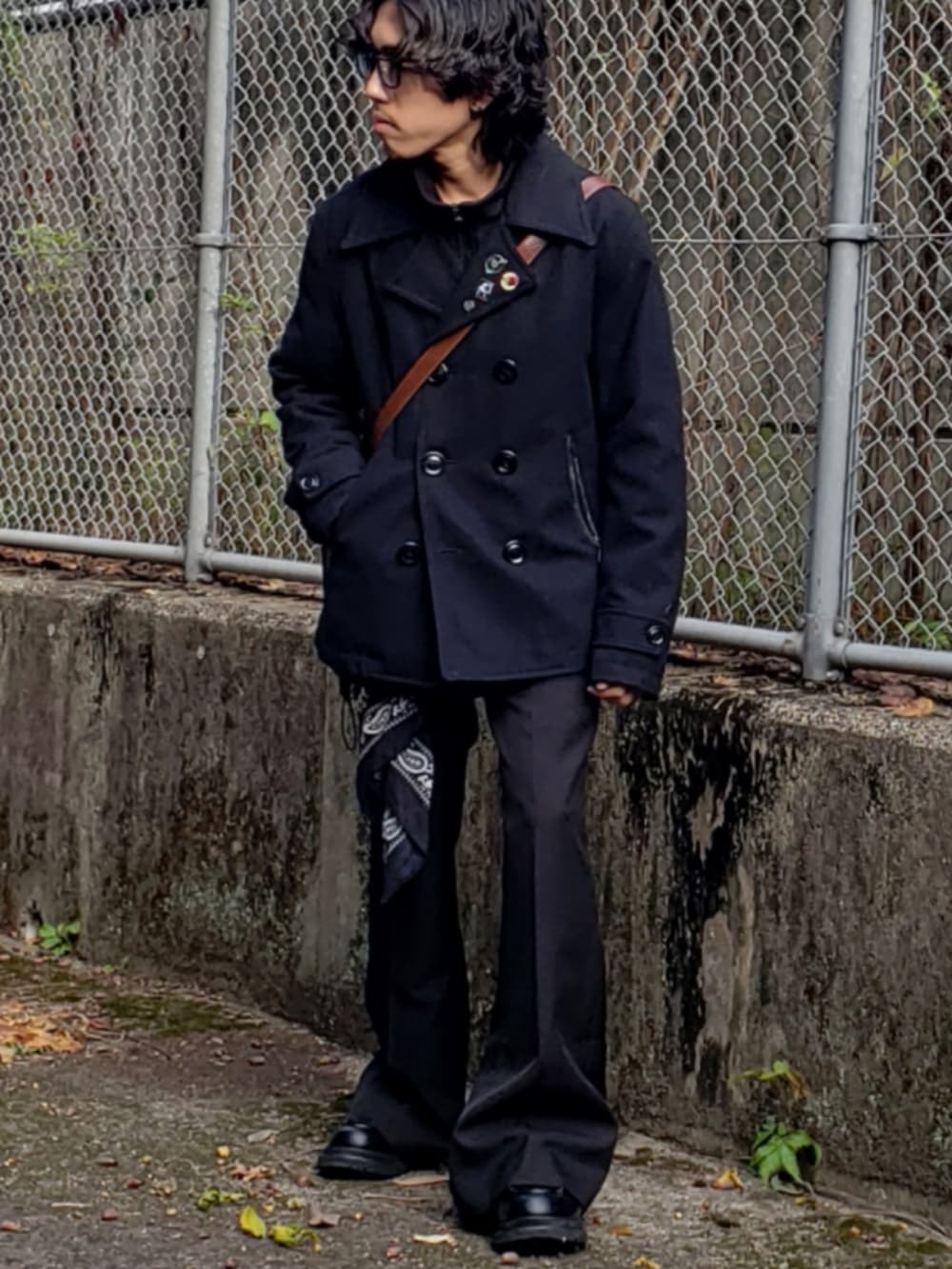 jerkybobさんの「Doublesole Volume Zip Boots / ダブルソールボリュームジップブーツ（shiki tokyo）」を使ったコーディネートの2枚目の写真