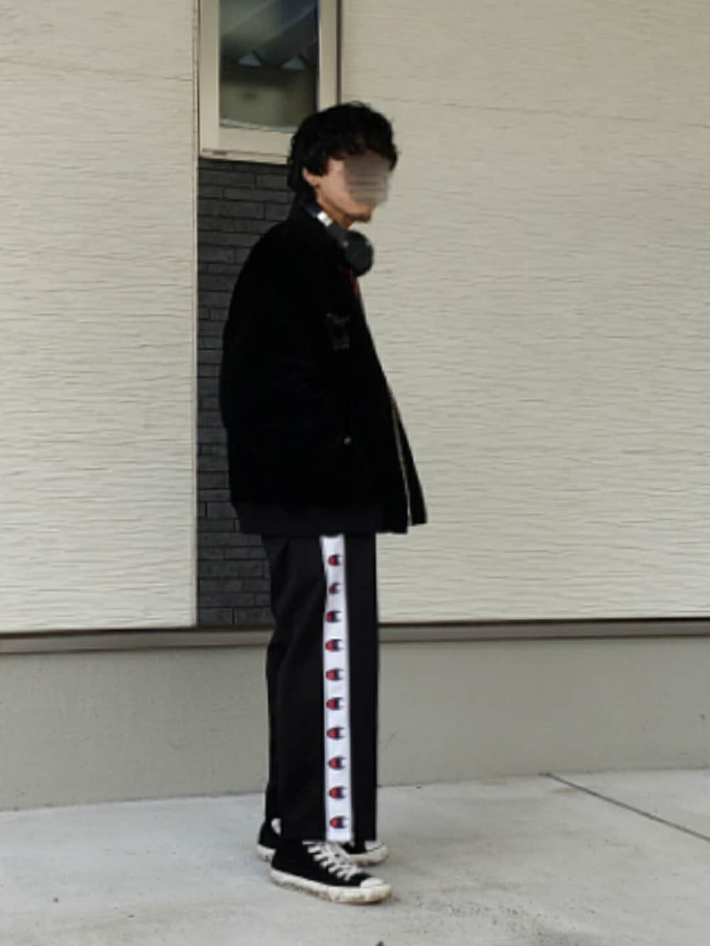 jerkybobさんの「【HARE×hxcyyd】スーベニアブルゾン(HARE)（HARE）」を使ったコーディネートの2枚目の写真