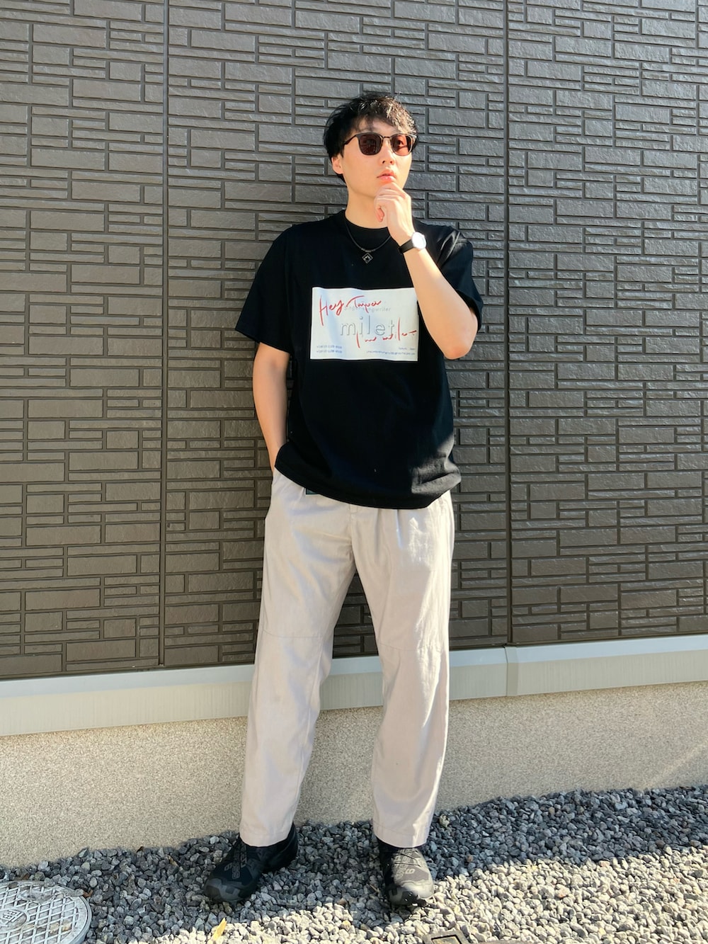 ちむ｜SALOMONのスニーカーを使ったコーディネート - WEAR