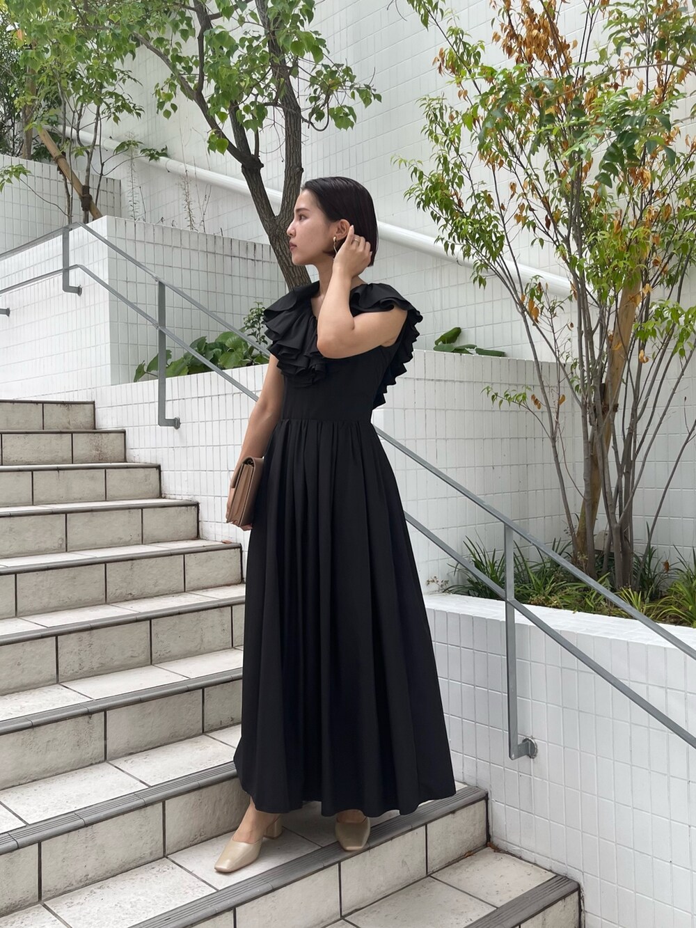 LagunaMoon - Laguna Moonのボリュームドレスの通販 by momo｜長袖・七分丈 