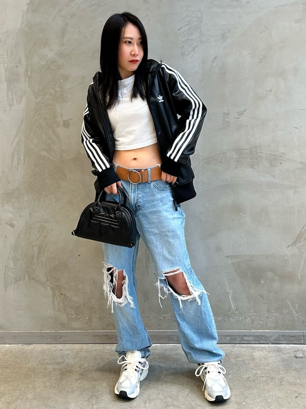 最終価格新品　adidas ファイヤーバードプレミアムフェイクレザーセットアップ アディダス アディダス オリジナルス プレミアム フェイクレザー