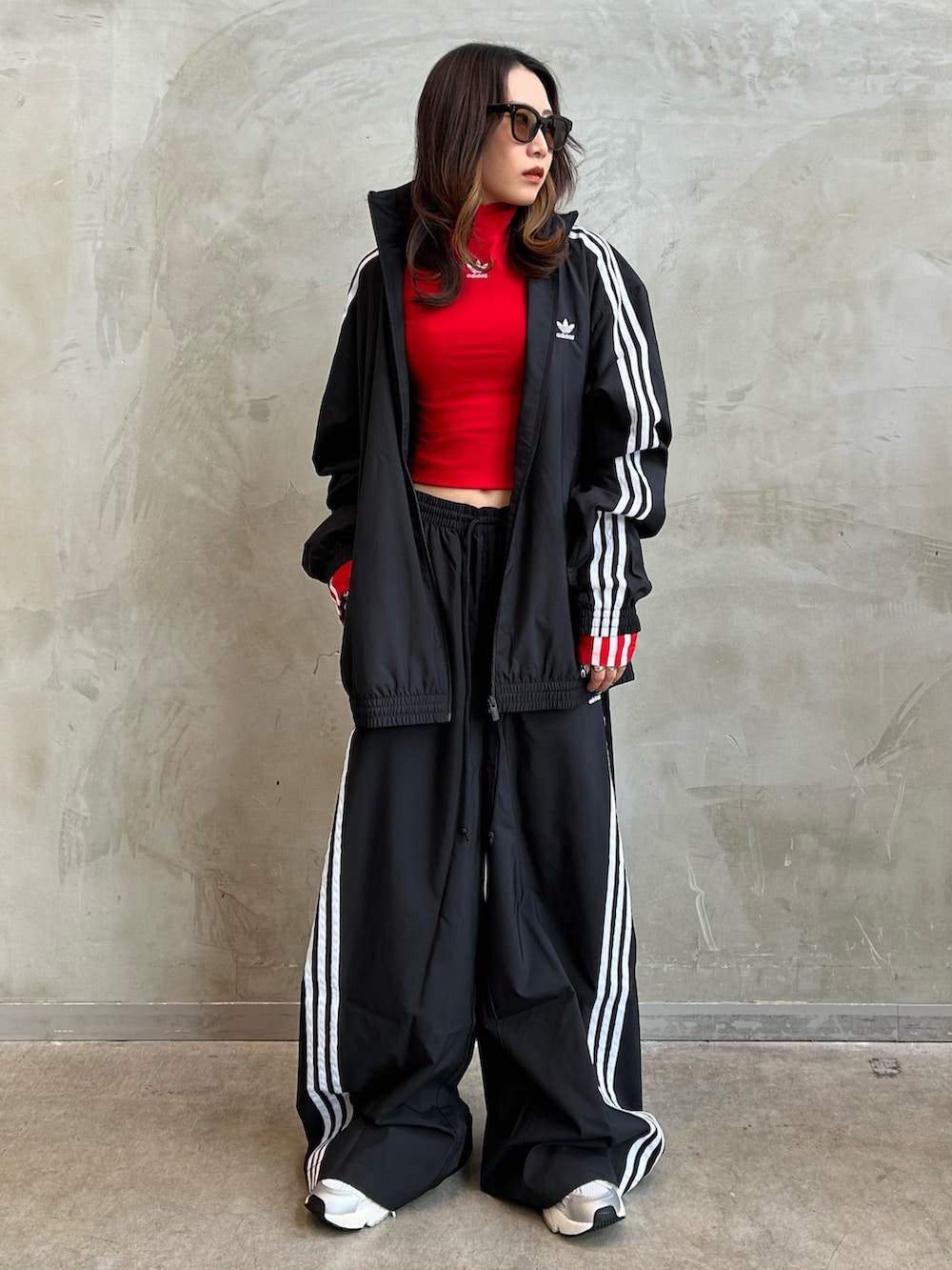 adidas Originals フーディー コーデ セットアップ ST(アディダス オリジナルスショップ 福岡)｜adidasのパーカーを