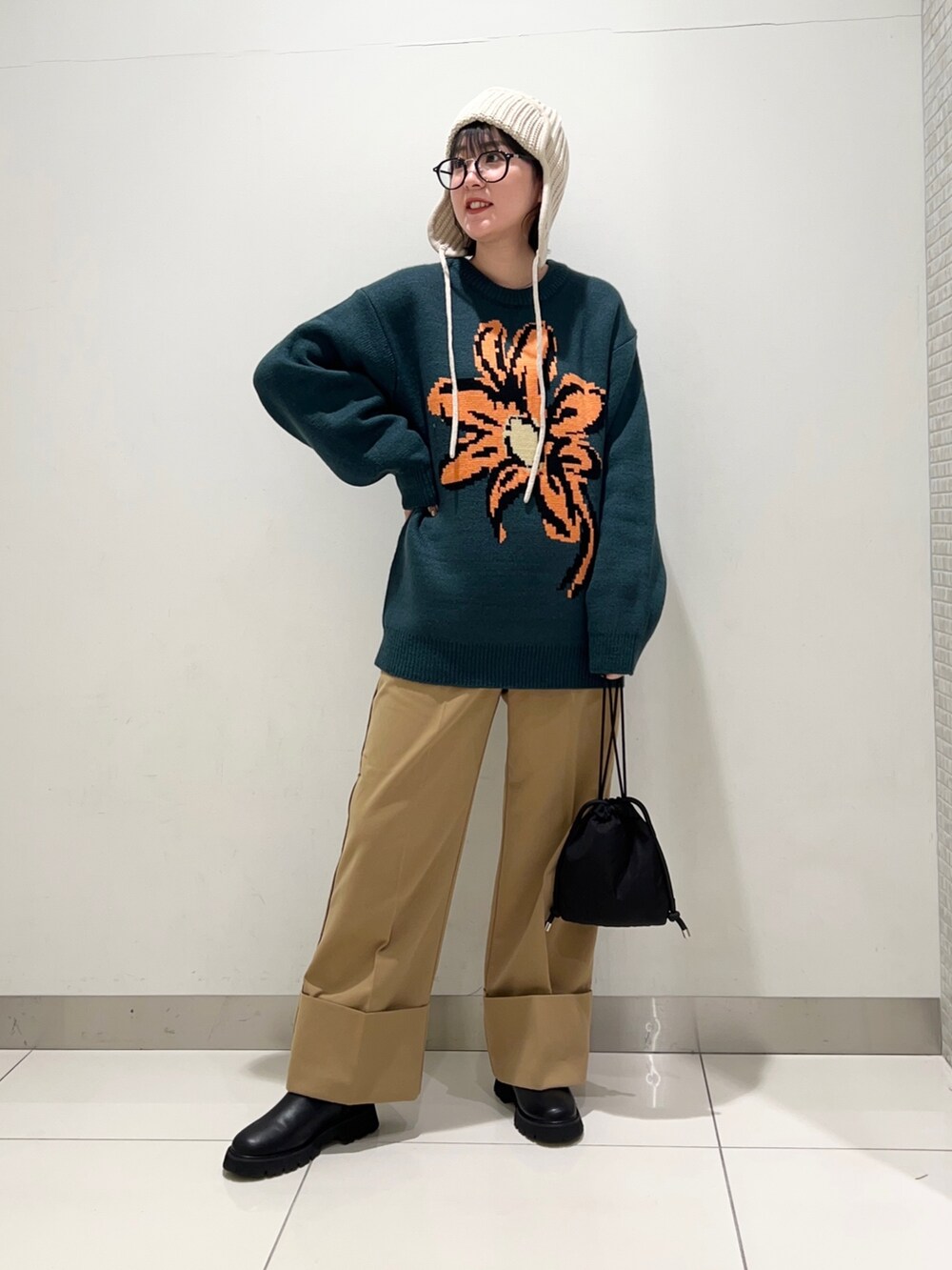 nam(SENSE OF PLACE エチカ池袋)｜SMELLYのニットキャップ/ビーニーを