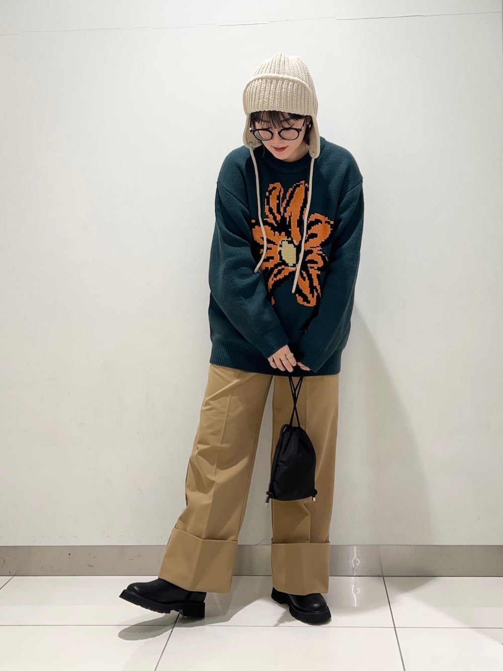 nam(SENSE OF PLACE エチカ池袋)｜SMELLYのニットキャップ/ビーニーを