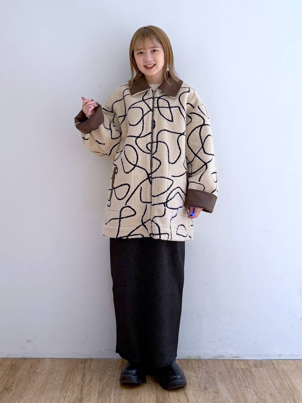 Riiina(LOWRYS FARM 本部)｜LOWRYS FARMのブルゾンを使ったコーディネート - WEAR