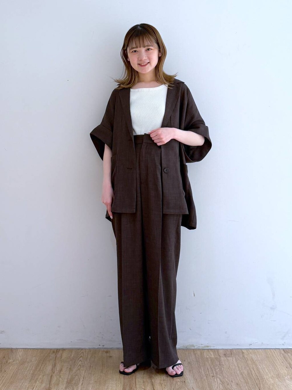 Riiina(LOWRYS FARM 本部)｜LOWRYS FARMのタンクトップを使ったコーディネート - WEAR