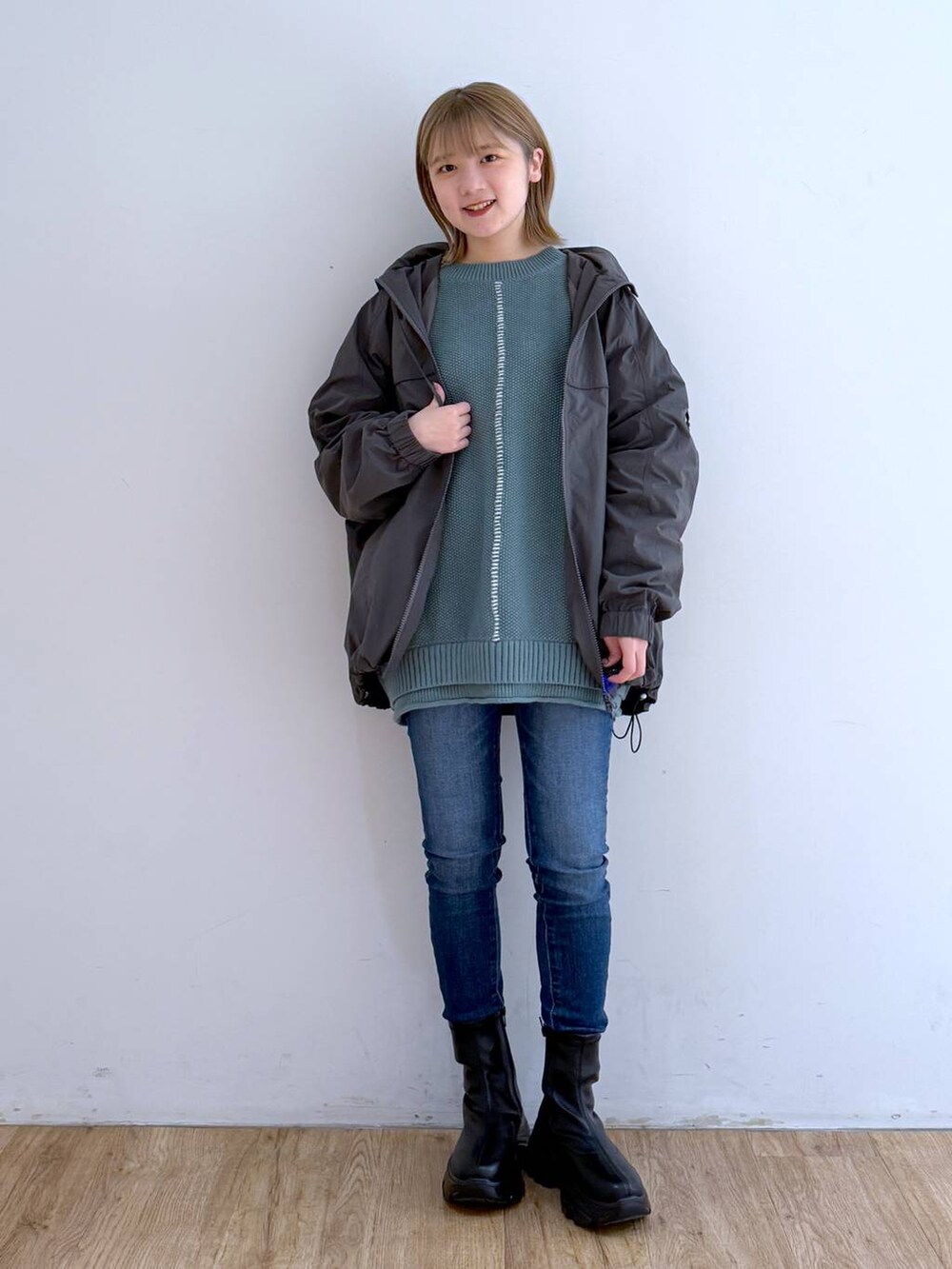Riiina(LOWRYS FARM 本部)｜LOWRYS FARMのニット/セーターを使ったコーディネート - WEAR