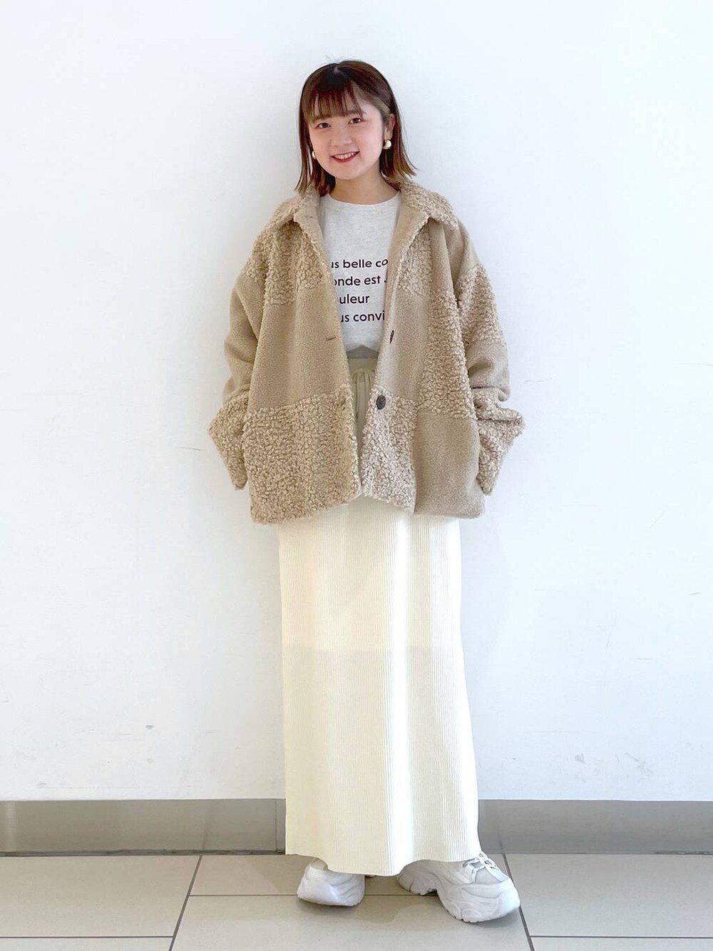 Riiina(LOWRYS FARM 本部)｜LOWRYS FARMのスカートを使ったコーディネート - WEAR