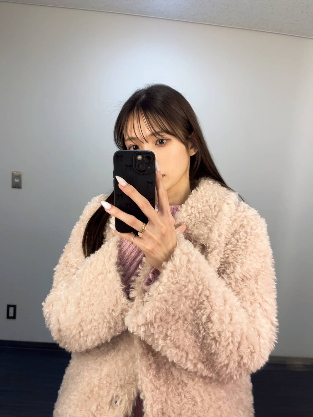 フェザーミドルジャケット 250157を使った人気ファッション