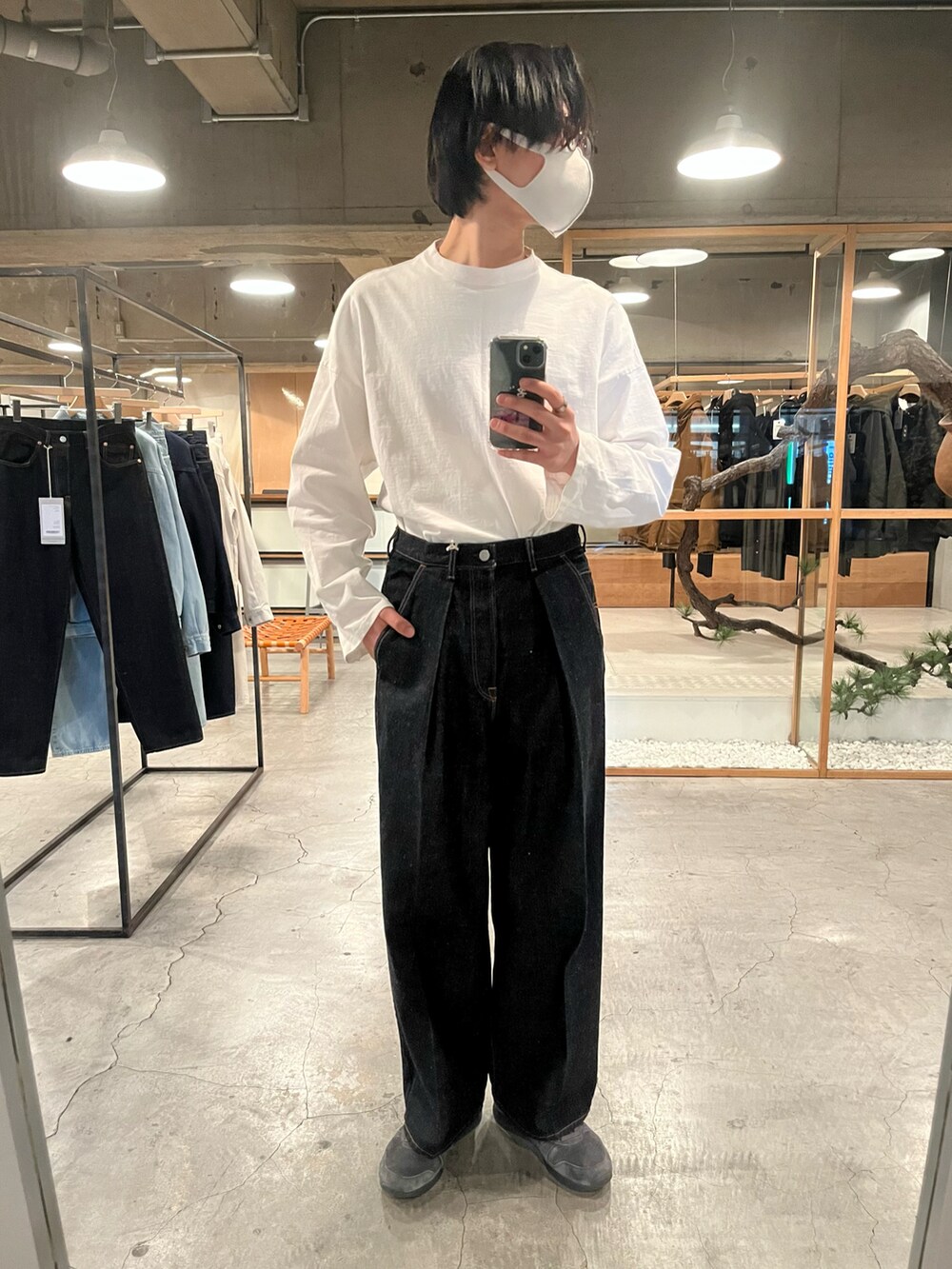 MARKAWARE 濃紺デニムジャケット オーガニックコットン13.5ozセルビッチデニム / NEW タイプ1