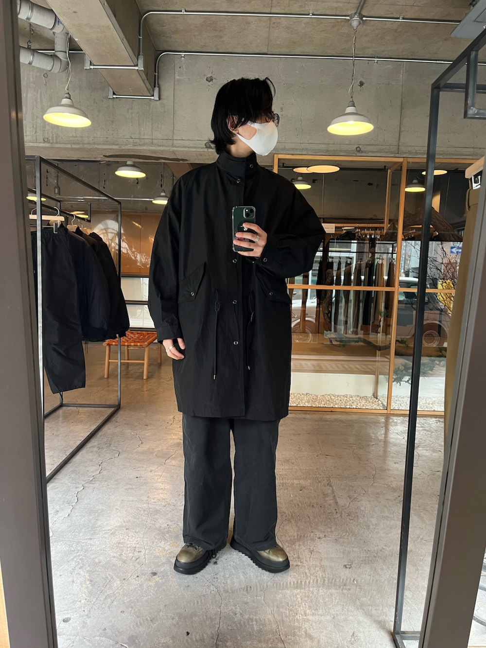 markaのモッズコートを使った人気ファッションコーディネート（季節