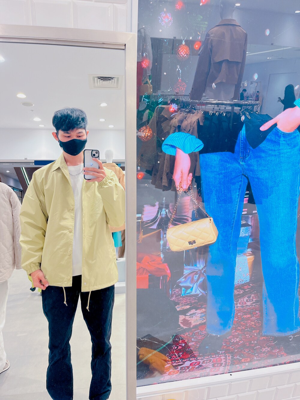 「休日コーデ」｜「50%のアイテム（パンツ、ブラック系）」を使った、fordqwertさん（メンズ・170cm）の冬コーディネートの4枚目の写真