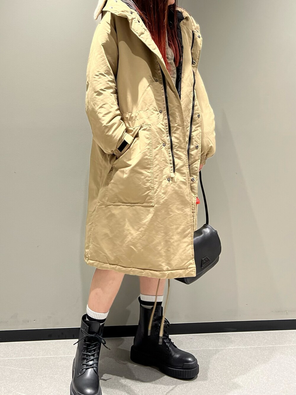 A|Xアルマーニ エクスチェンジ】カモフラージュ柄 モッズコート 【公式