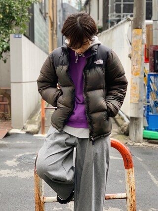 A|THE NORTH FACEのダウンジャケット/コートを使ったコーディネート ...