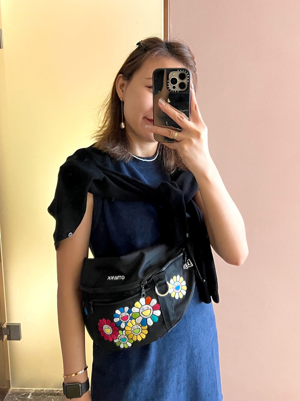 「このスタイルがお気に入り、夏、夏コーデ、今日のコスメと服」｜「NIKEのアイテム（スニーカー、ホワイト系）」を使った、stepthelook さん（レディース・163cm）の夏コーディネートの2枚目の写真