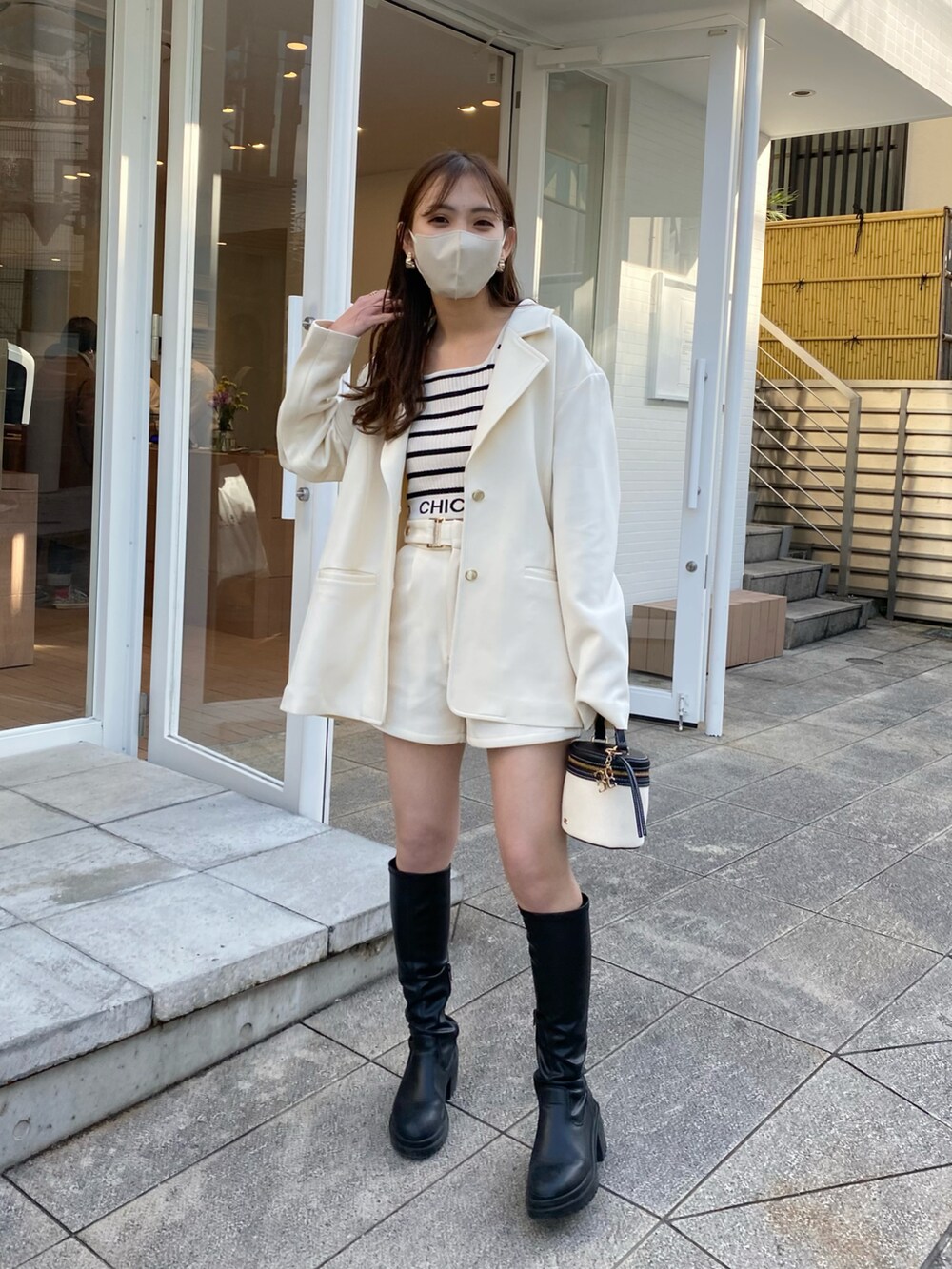 yuika(Chico アミュプラザ小倉店)｜Chicoのタンクトップを使った