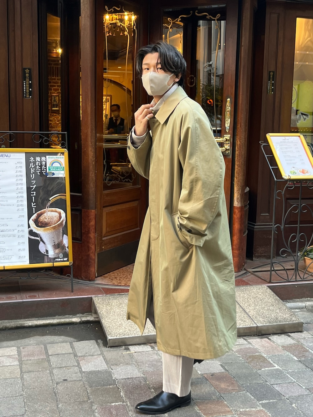 uta|MAISON SPECIALのステンカラーコートを使ったコーディネート - WEAR