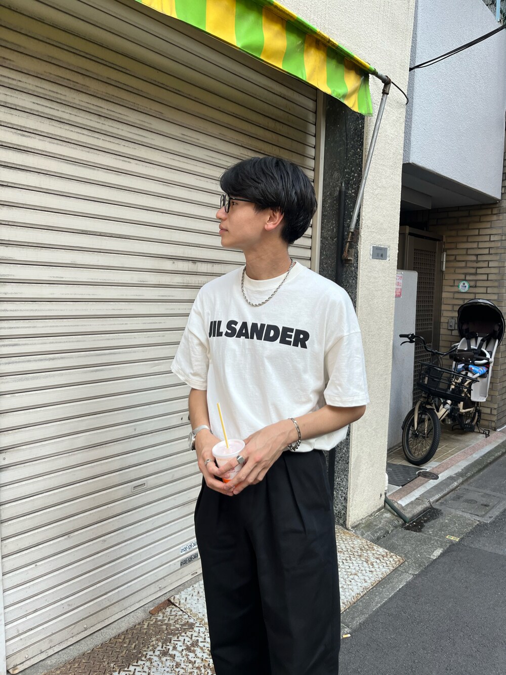 uta｜JIL SANDERのTシャツ/カットソーを使ったコーディネート - WEAR