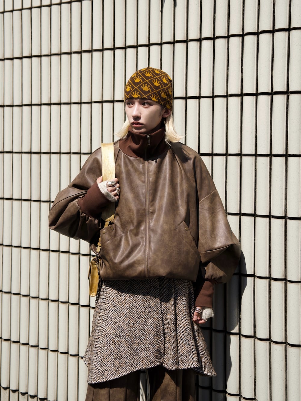 完売品　サイズ3 seyto / ハイネックボリュームスリーブブルゾン seyto（セイト）の「High neck volume sleeve blouson