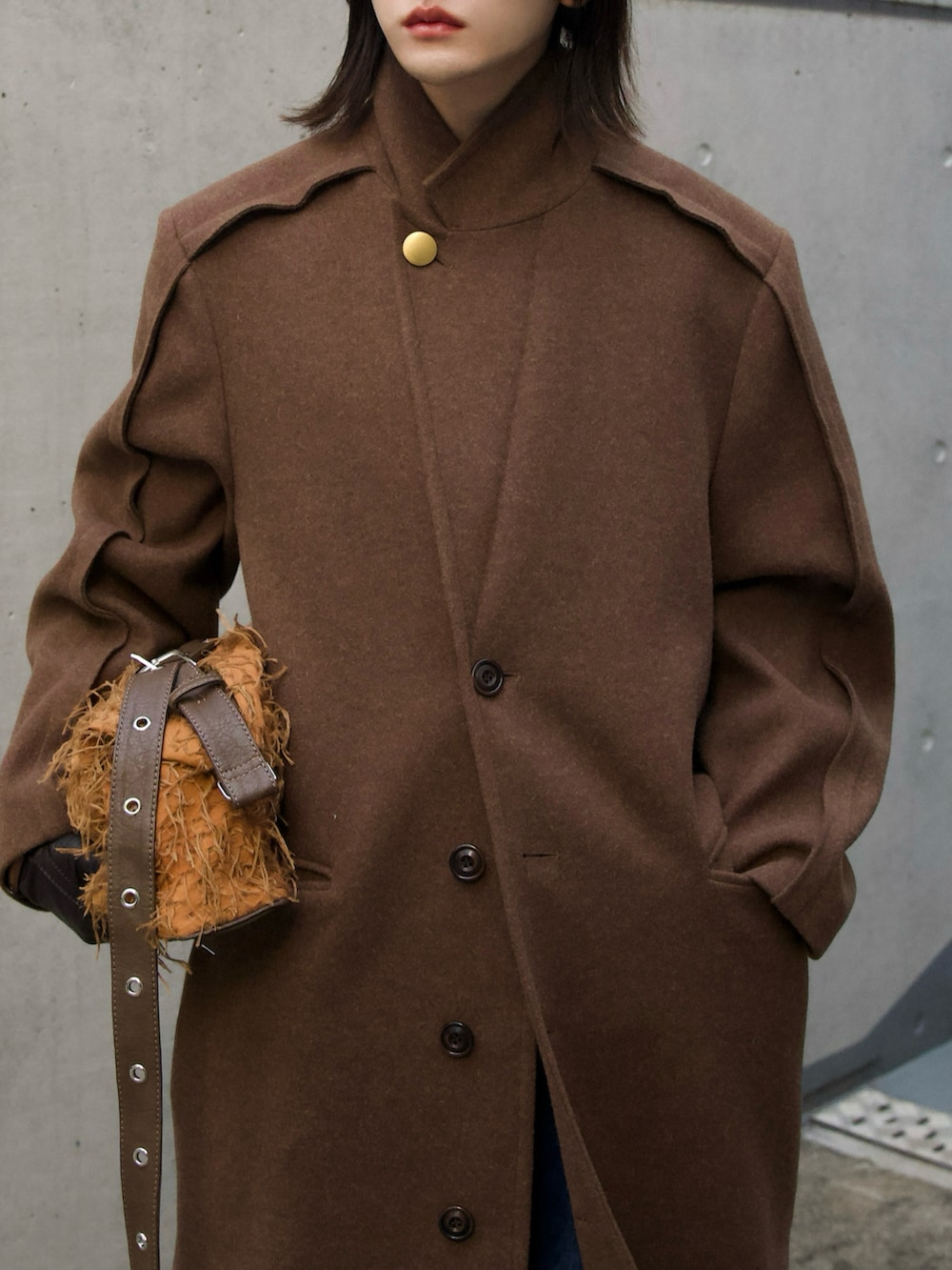 seyto サイズ3 / アウトシームラインロングコート Outseam line long coat / アウトシームラインロングコート