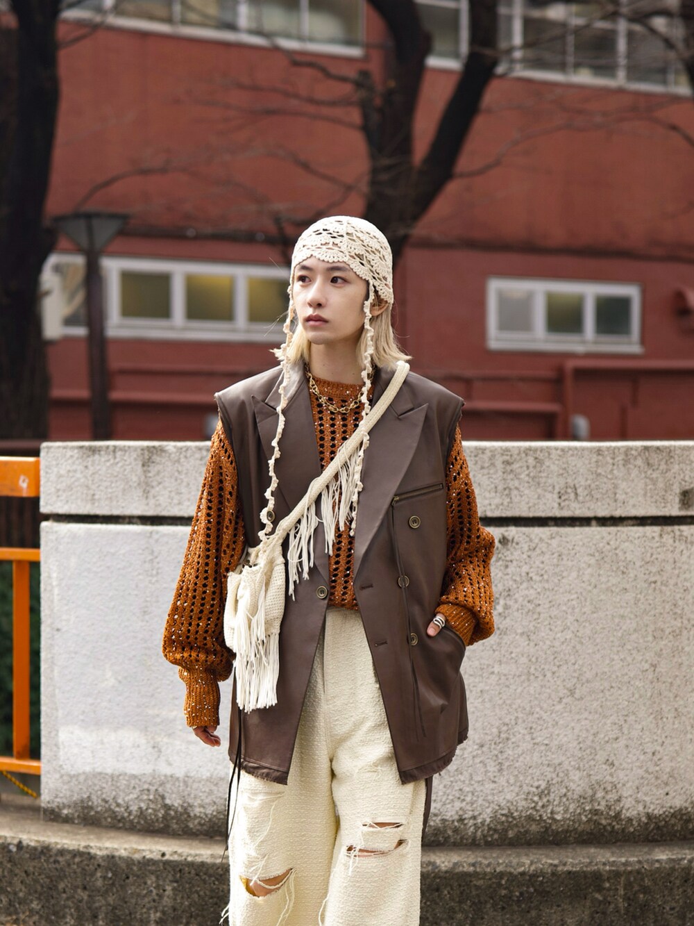 NKGW 再構築 テーラードべスト renya着用 renya｜seytoのベストを使ったコーディネート - WEAR