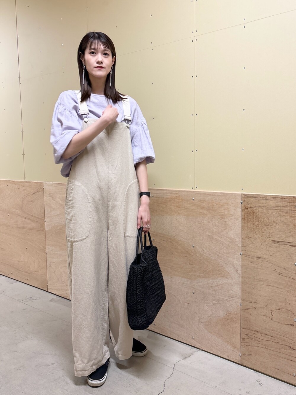 アーバンリサーチドアーズ 臼田あさ美さんコラボ サロペット