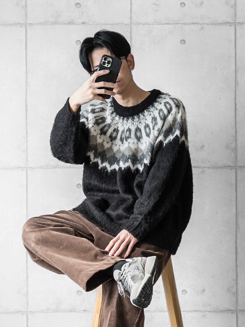 しゅんたろー｜FREAK'S STOREのニット/セーターを使ったコーディネート