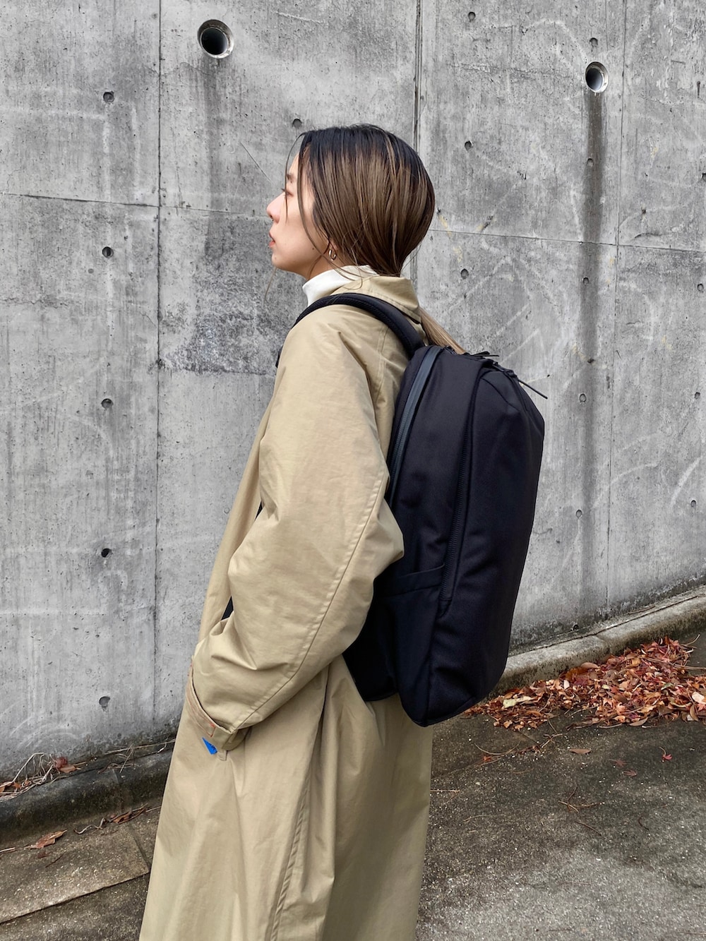 RIKA WEXLEYのバックパック リュックを使ったコーディネート