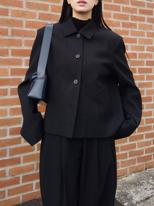 TODAYFUL Wool Soutiencollar Jacketを使った人気ファッション