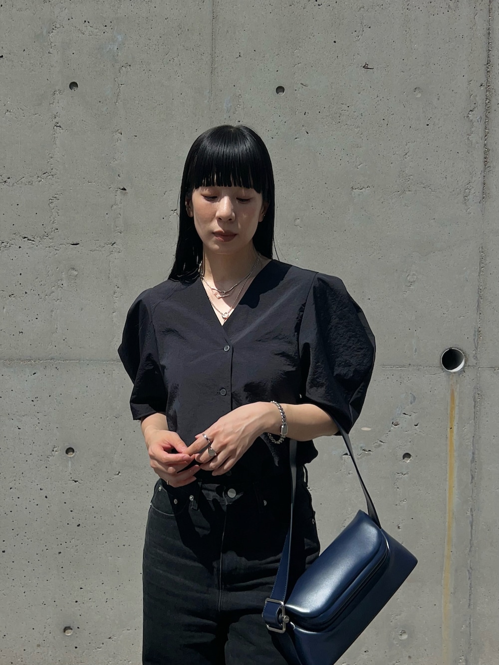 「ダニエルウェリントン、PR、DWコーデ、DanielWellington」｜「Daniel WellingtonのJolie Chain 15.4x18.2MM ローズゴール／ゴールド／シルバー（アナログ腕時計、シルバー系）」を使った、RIKAさん（レディース・168cm）の秋コーディネートの4枚目の写真