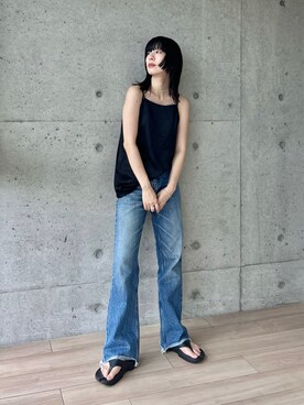 enof キャミソール RIKA｜ENOFのキャミソールを使ったコーディネート - WEAR