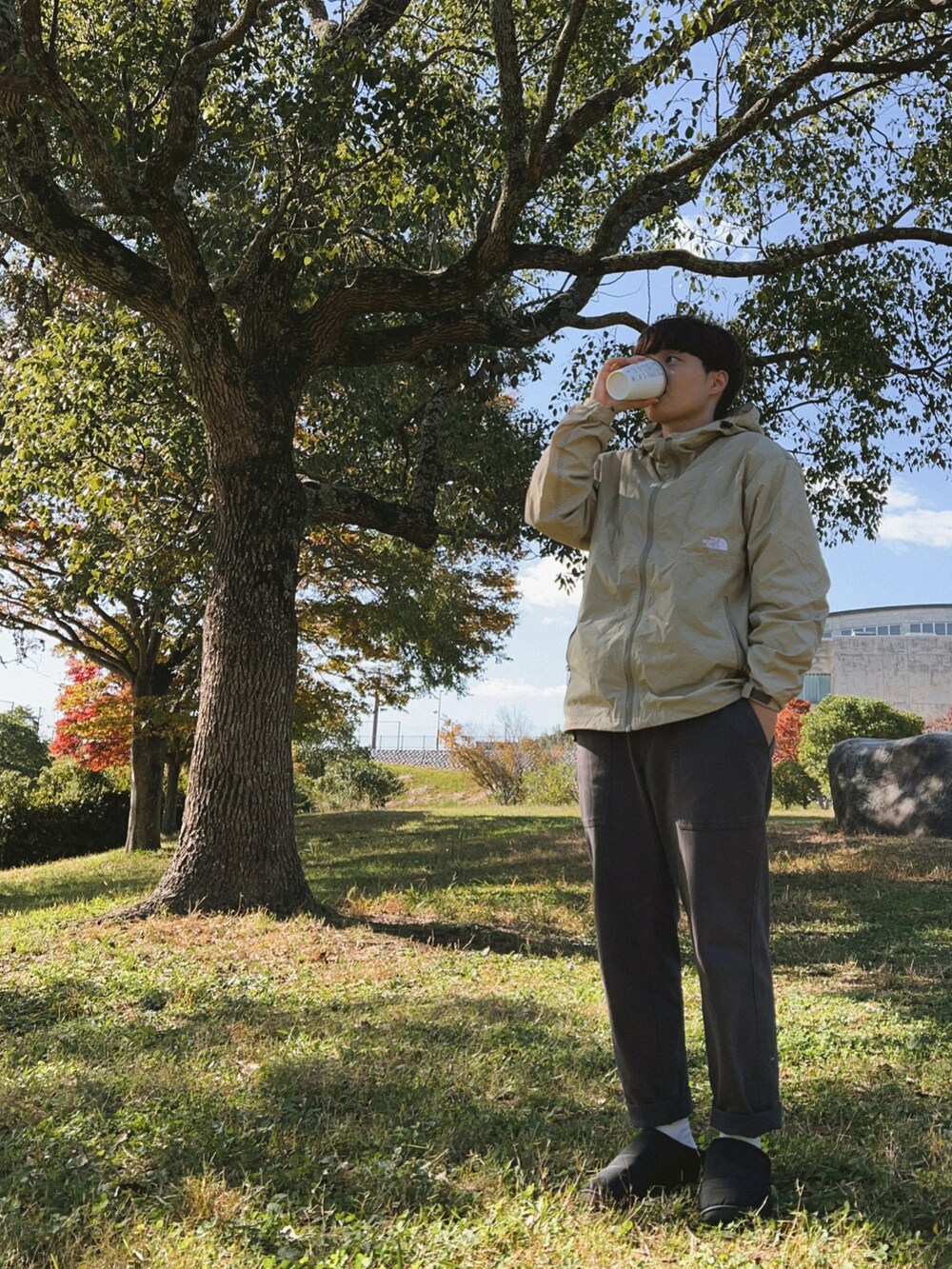 THE NORTH FACE/ノースフェイス コンパクトジャケット NP71830を使った
