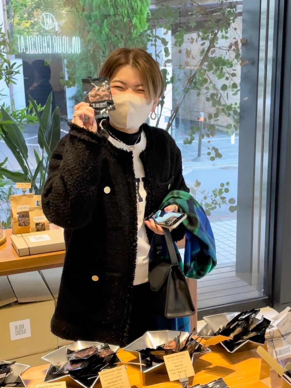 asuka.k(RIVE DROITE本部)｜RIVE DROITEのノーカラージャケットを使っ