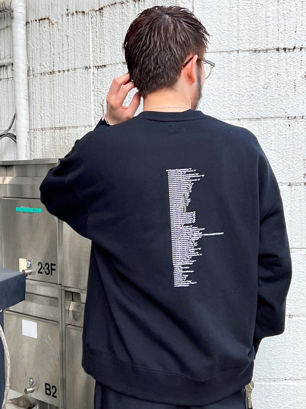 MR.OLIVE×青木柊野 コラボレーション / TYPE-E PRINT スウェット